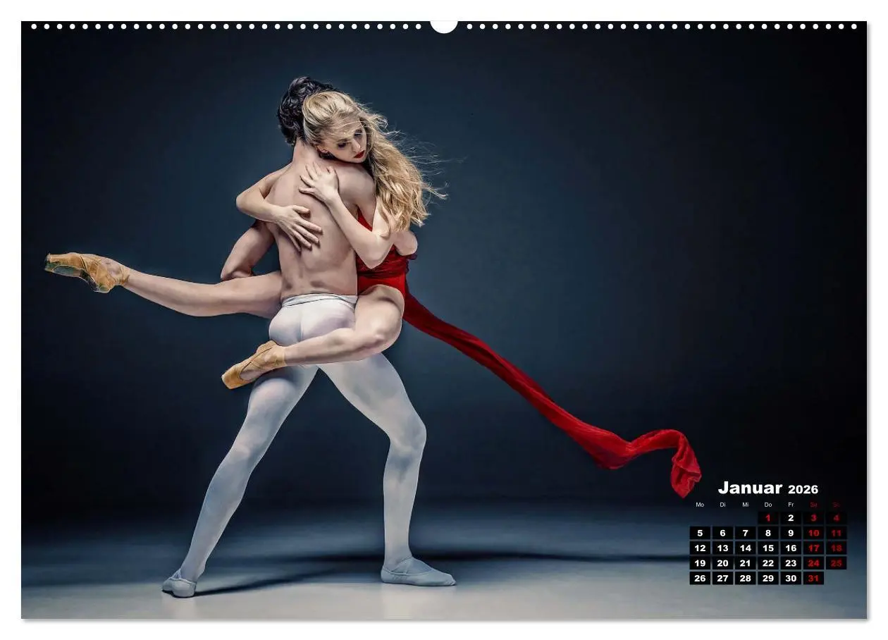 Bild: 9783457562925 | Sinneseindrücke Ballett (Wandkalender 2026 DIN A2 quer), CALVENDO...