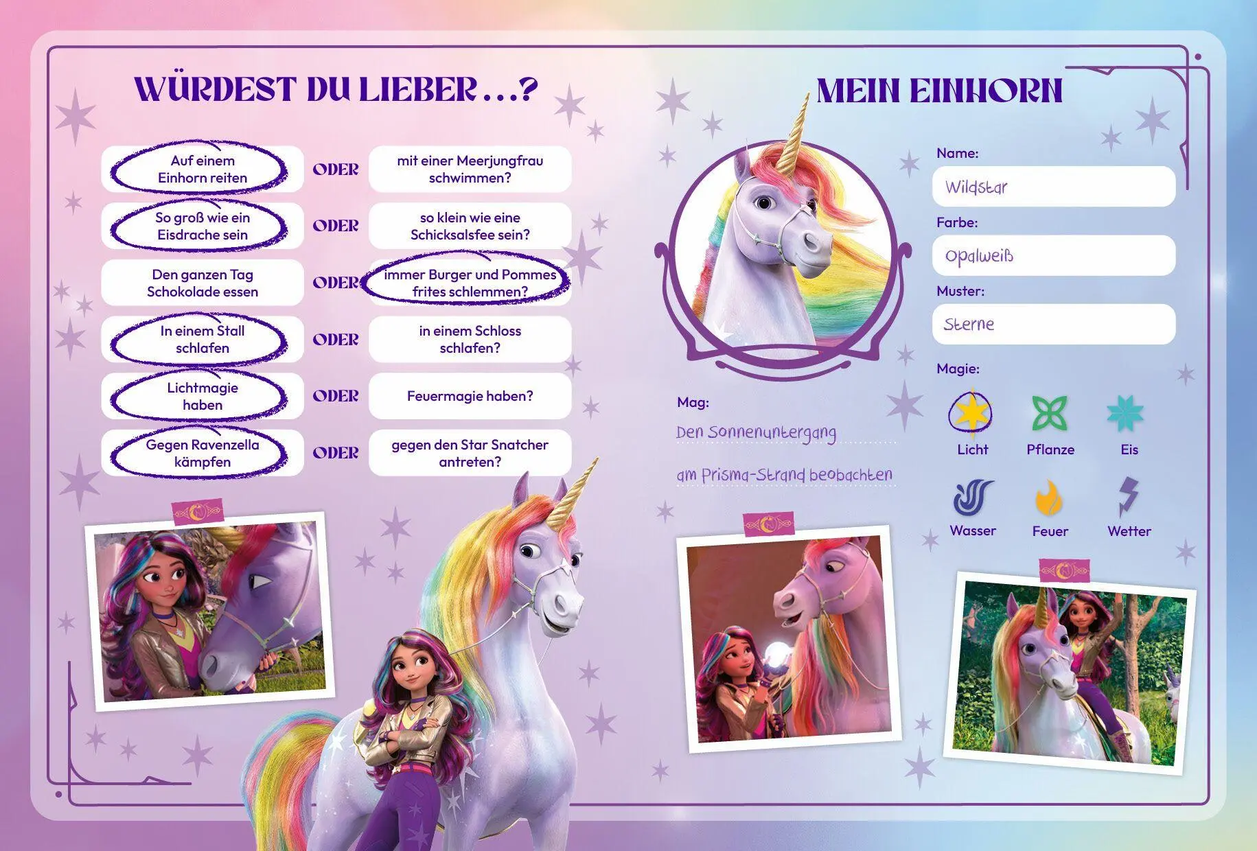 Bild: 9783570182925 | Unicorn Academy - Mein Freundschaftsbuch | Unicorn Academy | Buch