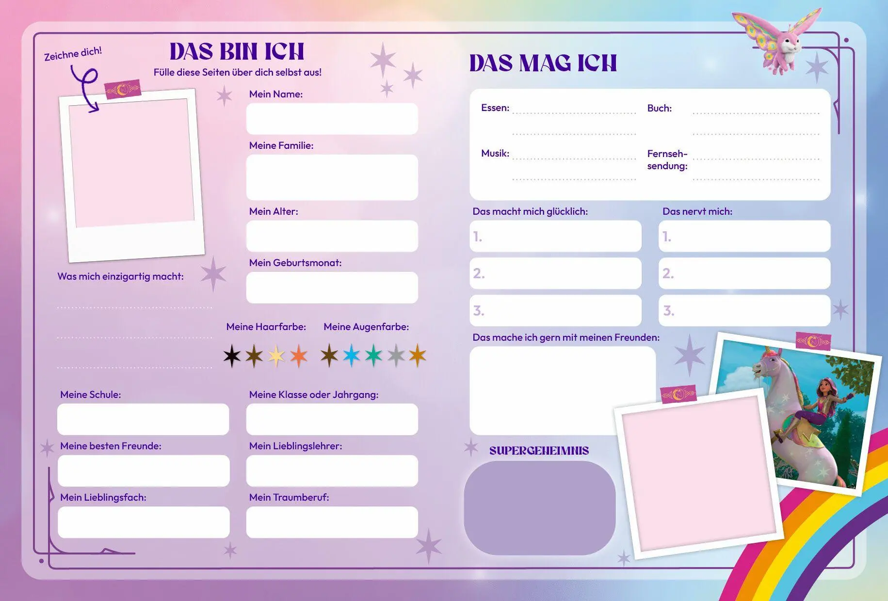 Bild: 9783570182925 | Unicorn Academy - Mein Freundschaftsbuch | Unicorn Academy | Buch