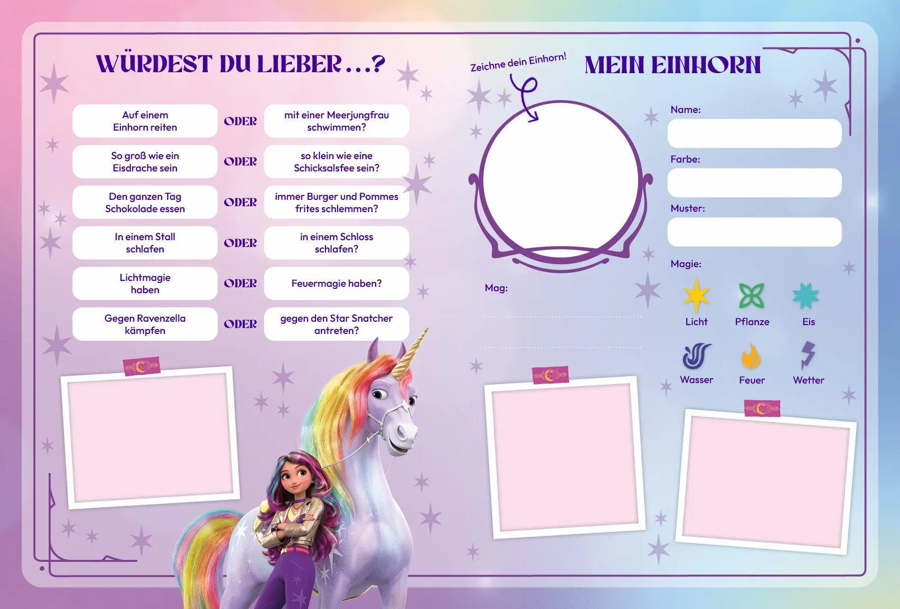 Bild: 9783570182925 | Unicorn Academy - Mein Freundschaftsbuch | Unicorn Academy | Buch