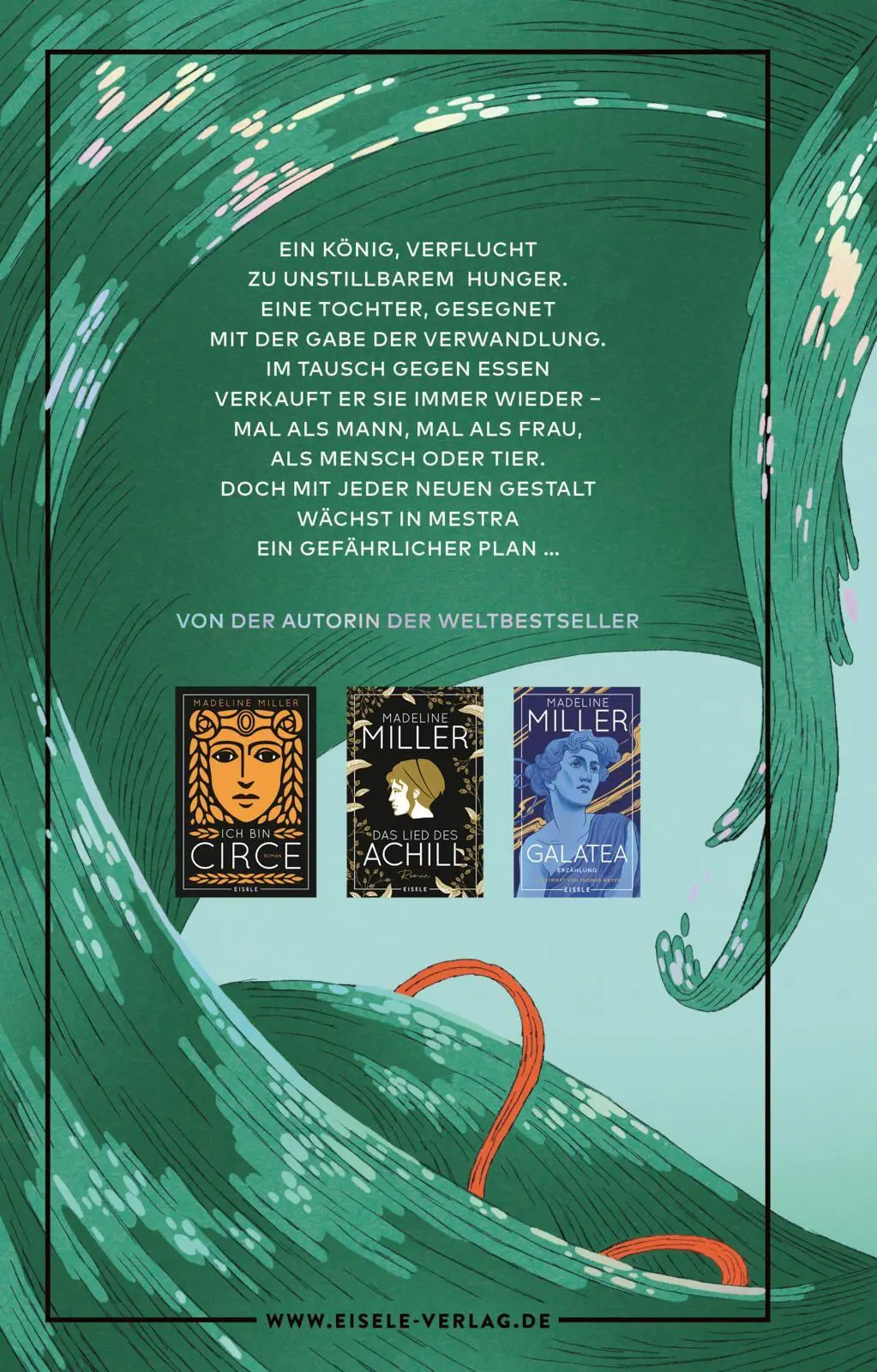 Rückseite: 9783961612925 | Mestra | Erzählung | Madeline Miller | Buch | 80 S. | Deutsch | 2026