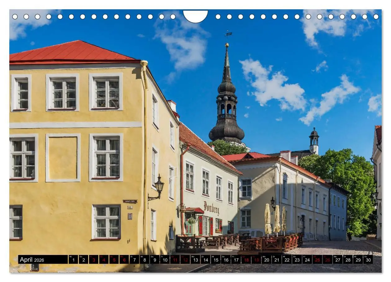 Bild: 9783457903025 | Ein Wochenende in Tallinn (Wandkalender 2026 DIN A4 quer), CALVENDO...