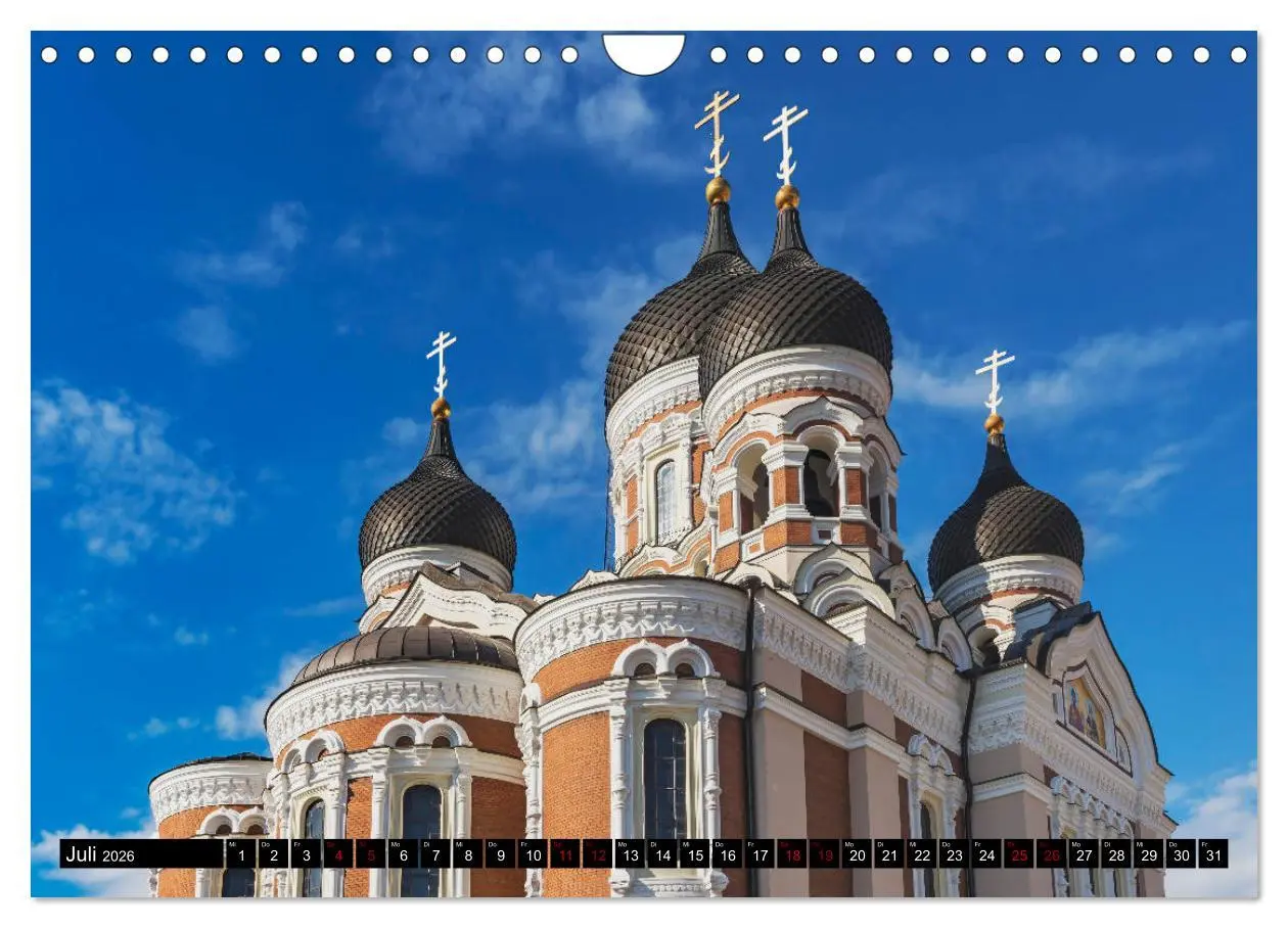 Bild: 9783457903025 | Ein Wochenende in Tallinn (Wandkalender 2026 DIN A4 quer), CALVENDO...