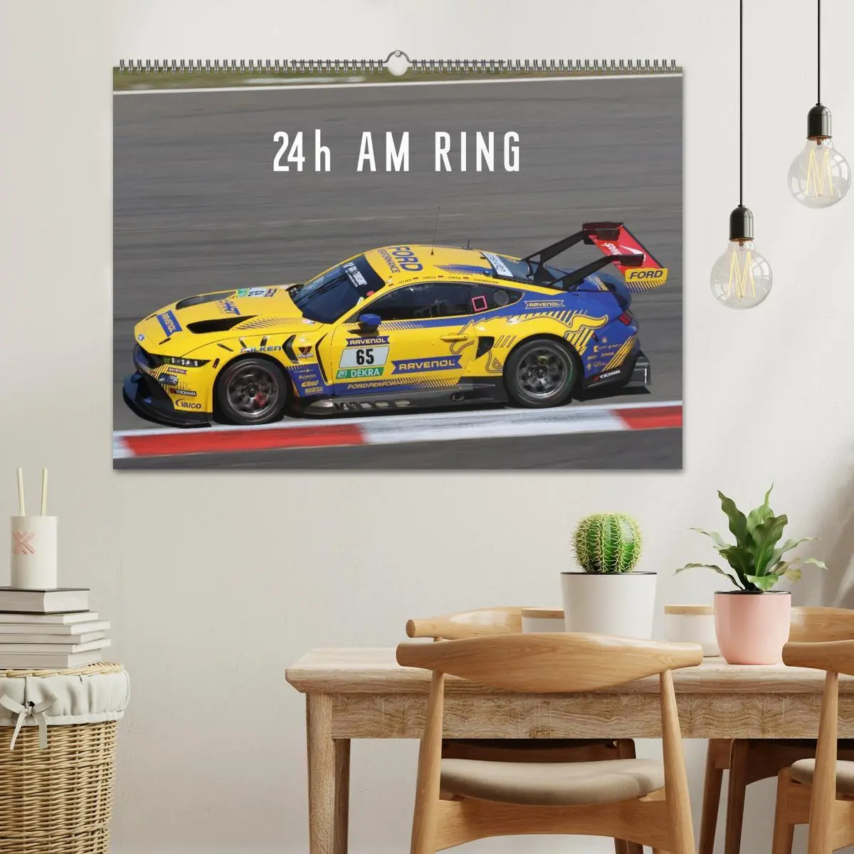 Bild: 9783516233025 | 24h am Ring (Wandkalender 2026 DIN A2 quer), CALVENDO Monatskalender
