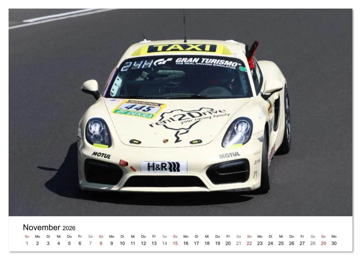 Bild: 9783516233025 | 24h am Ring (Wandkalender 2026 DIN A2 quer), CALVENDO Monatskalender