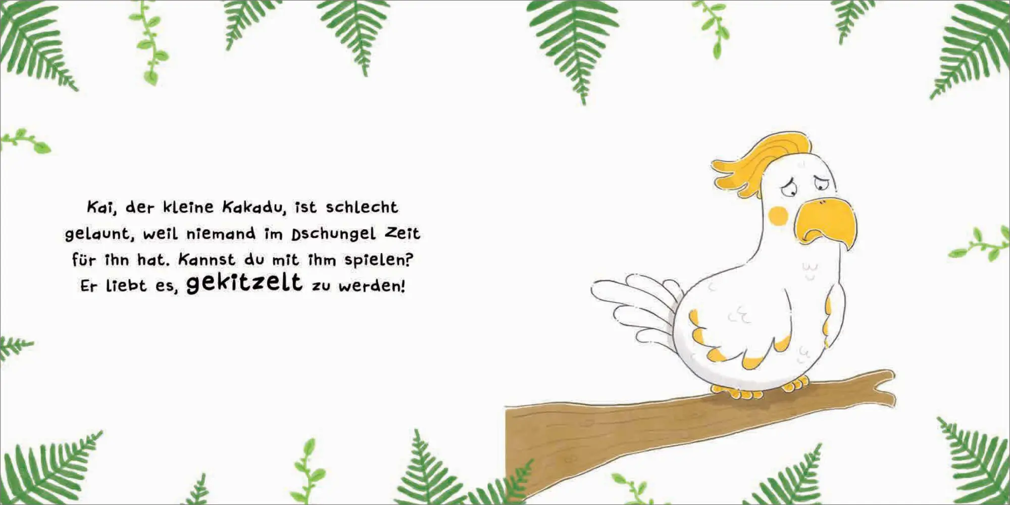 Bild: 9783809443025 | Kitzel den Kakadu - Ein Mitmachbuch zum Schütteln, Schaukeln,...