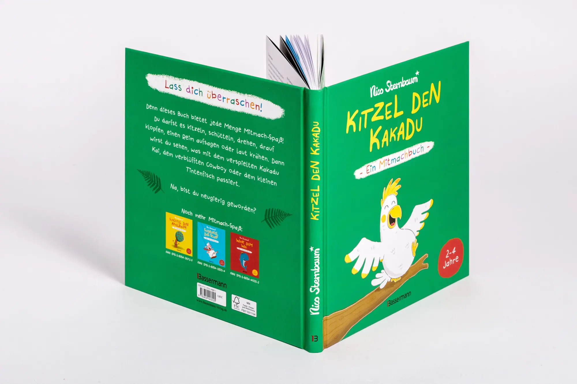 Bild: 9783809443025 | Kitzel den Kakadu - Ein Mitmachbuch zum Schütteln, Schaukeln,...