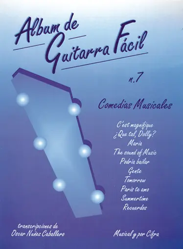 Cover: 9788872073025 | Album De Guitarra Facil No 07 Comedias Musicales | Buch