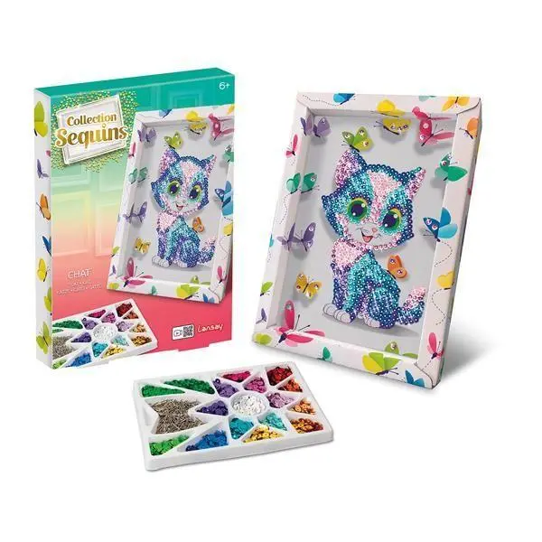 Cover: 3181860203125 | Lansay - Paillettenkunst Katze | Lansay | Spiel | 3220312 | Deutsch