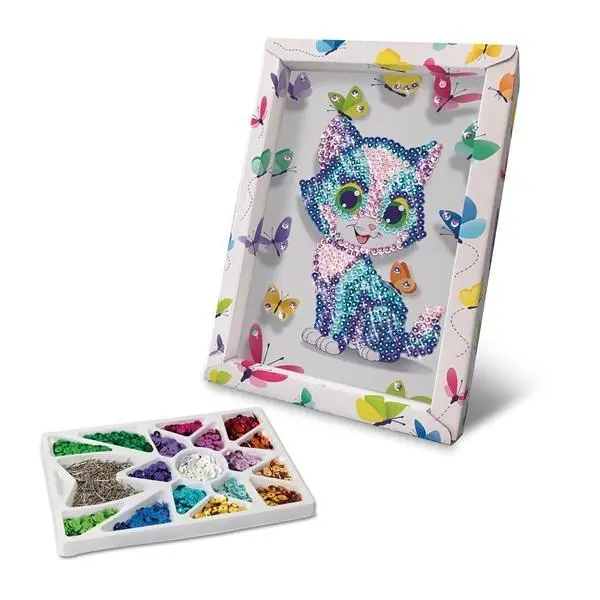 Bild: 3181860203125 | Lansay - Paillettenkunst Katze | Lansay | Spiel | 3220312 | Deutsch