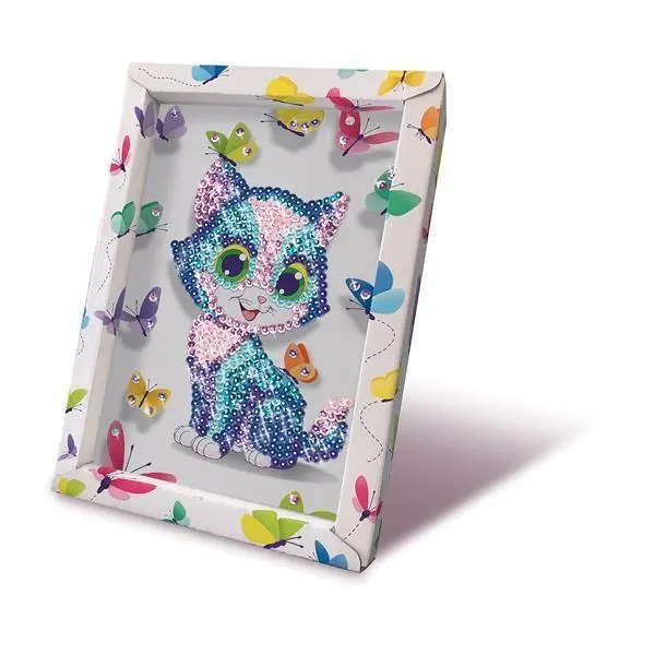 Bild: 3181860203125 | Lansay - Paillettenkunst Katze | Lansay | Spiel | 3220312 | Deutsch