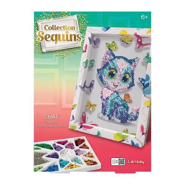 Bild: 3181860203125 | Lansay - Paillettenkunst Katze | Lansay | Spiel | 3220312 | Deutsch