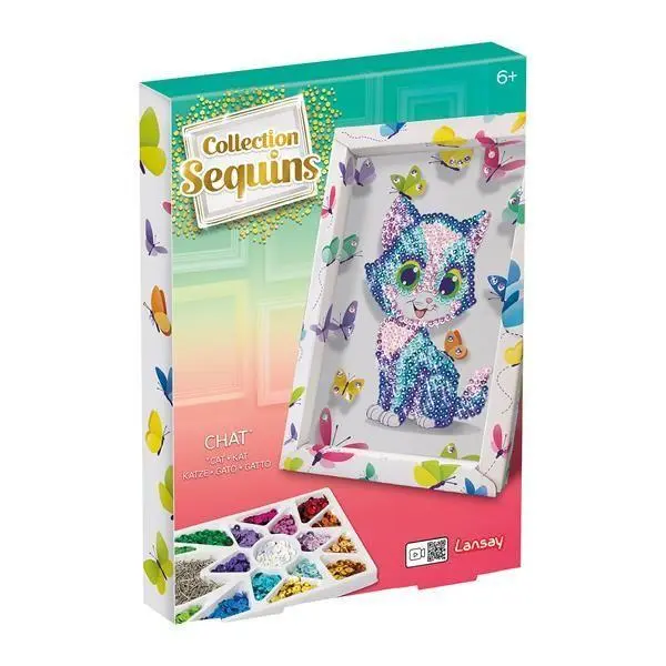 Bild: 3181860203125 | Lansay - Paillettenkunst Katze | Lansay | Spiel | 3220312 | Deutsch