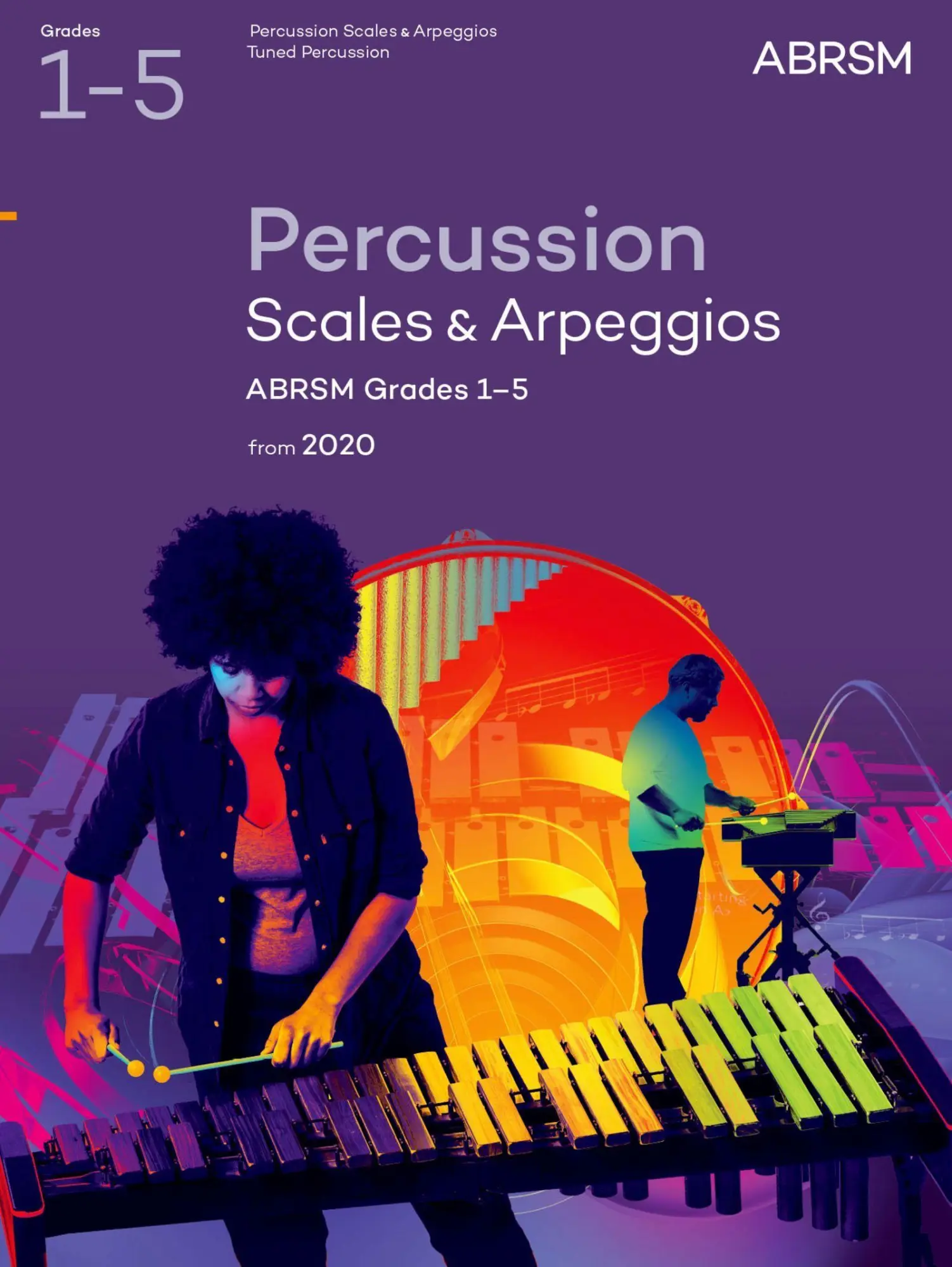 Cover: 9781786013125 | Percussion Scales &amp; Arpeggios, ABRSM Grades 1-5 | from 2020 | Abrsm