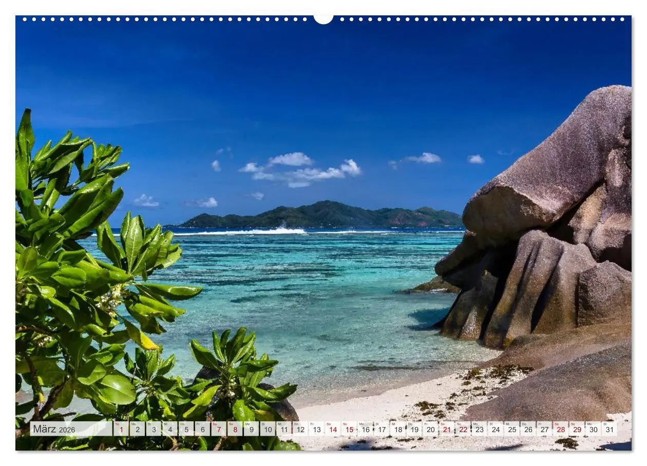 Bild: 9783516533125 | Die Seychellen - ganz nah am Paradies (Wandkalender 2026 DIN A2...