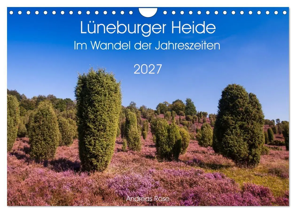 Cover: 9783516773125 | Lüneburger Heide - Im Wandel der Jahreszeiten (Wandkalender 2027...