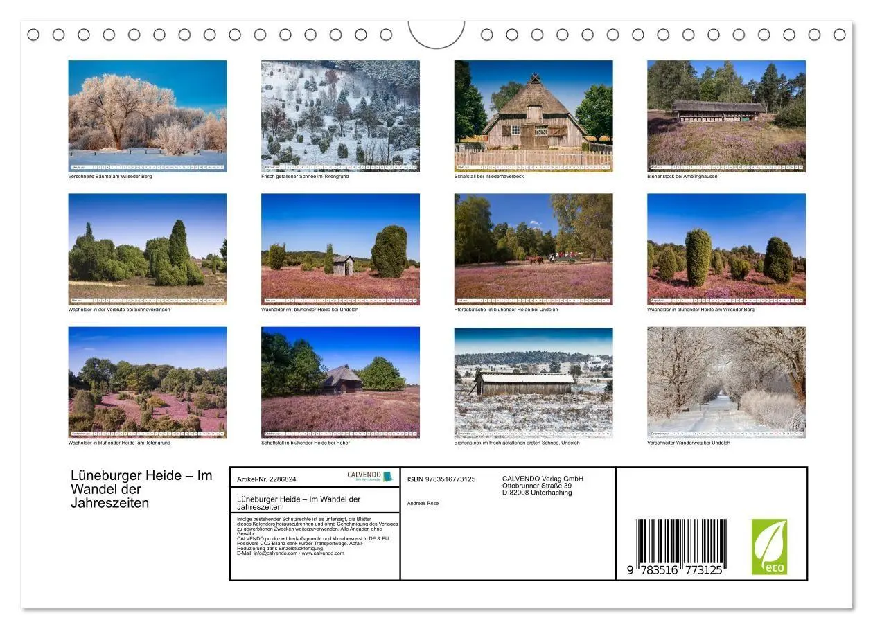 Bild: 9783516773125 | Lüneburger Heide - Im Wandel der Jahreszeiten (Wandkalender 2027...