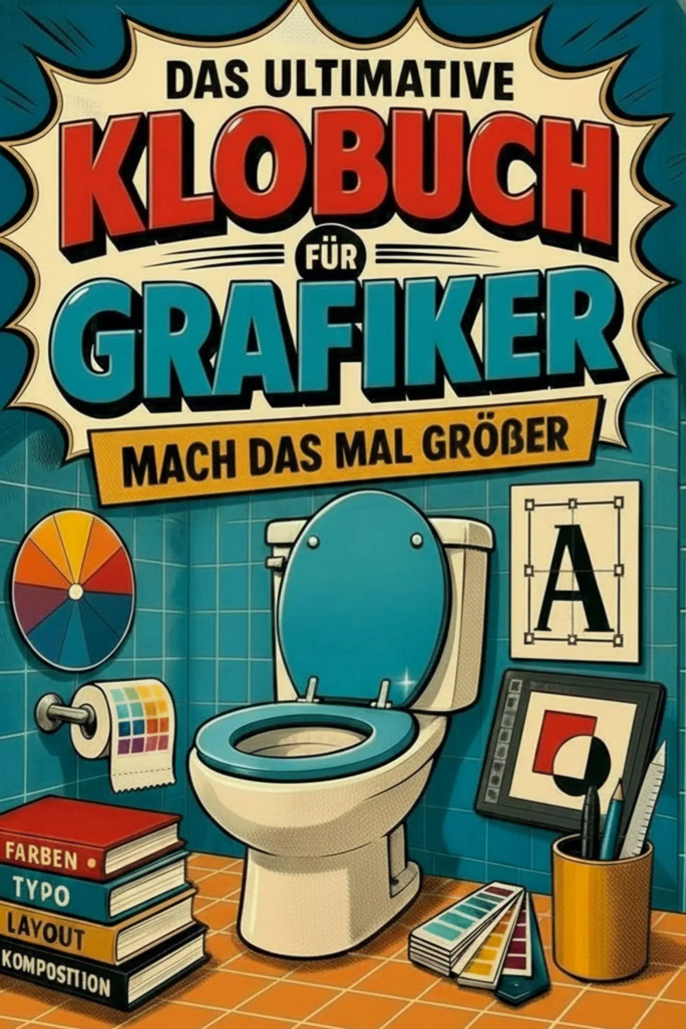 Cover: 9783696103125 | Das ultimative Klobuch für Grafiker | Mach das mal größer | Schäfer