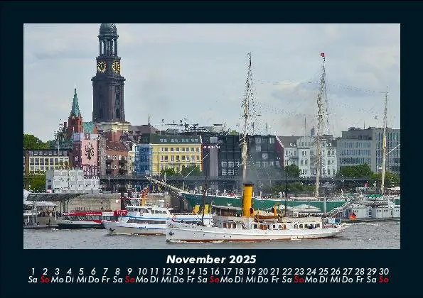 Bild: 9783755983125 | Hamburg 2025 Fotokalender DIN A5 | Tobias Becker | Kalender | Deutsch