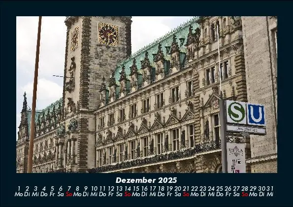 Bild: 9783755983125 | Hamburg 2025 Fotokalender DIN A5 | Tobias Becker | Kalender | Deutsch