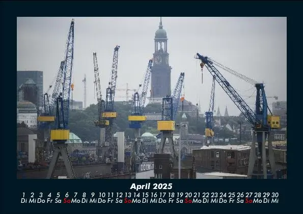 Bild: 9783755983125 | Hamburg 2025 Fotokalender DIN A5 | Tobias Becker | Kalender | Deutsch