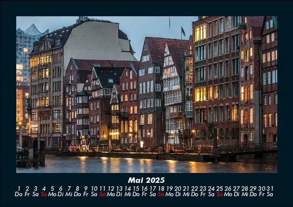 Bild: 9783755983125 | Hamburg 2025 Fotokalender DIN A5 | Tobias Becker | Kalender | Deutsch