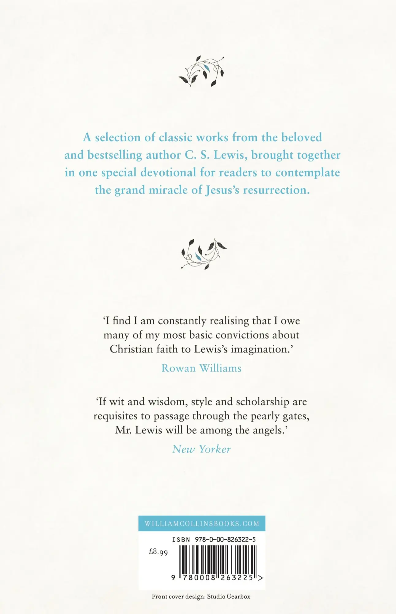 Rückseite: 9780008263225 | Preparing for Easter | Fifty Devotional Readings | C. S. Lewis | Buch
