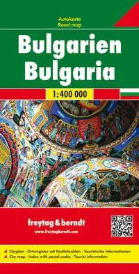 Cover: 9783707903225 | Bulgarien 1 : 400 000. Autokarte | freytag &amp; berndt | (Land-)Karte