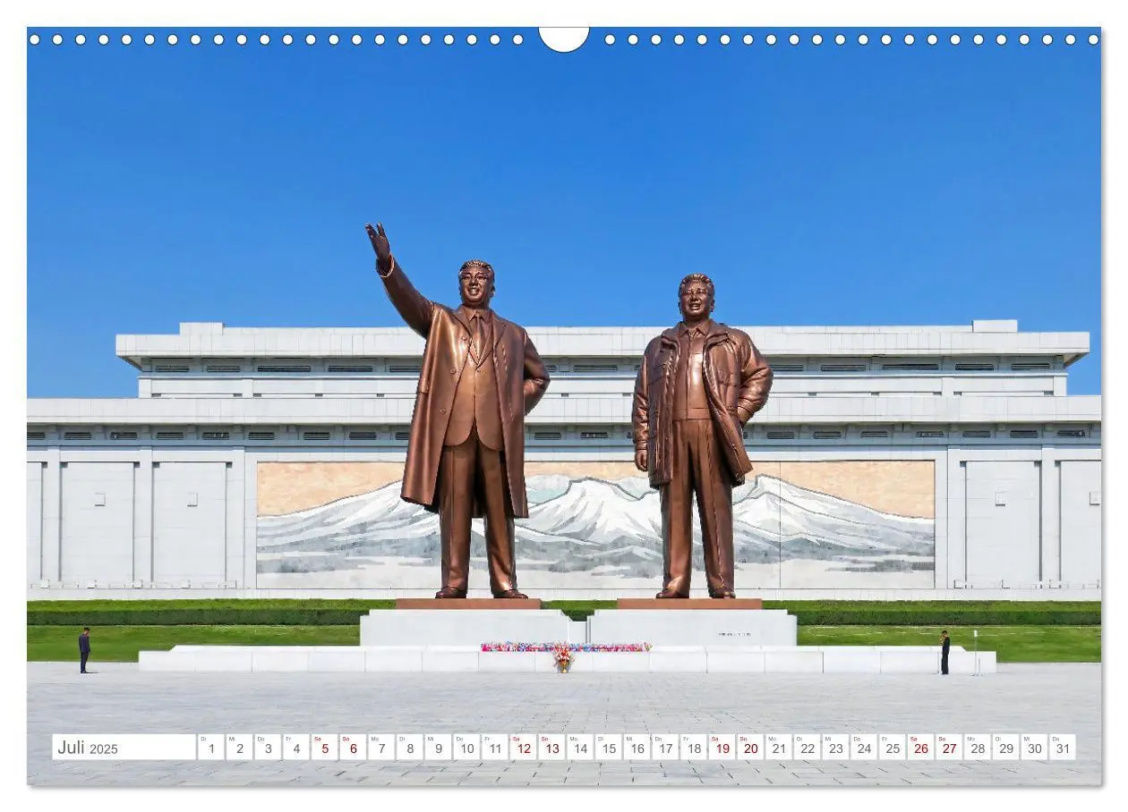 Bild: 9783383793325 | NORDKOREA Das Reich des Kim Jong-un (Wandkalender 2025 DIN A3...