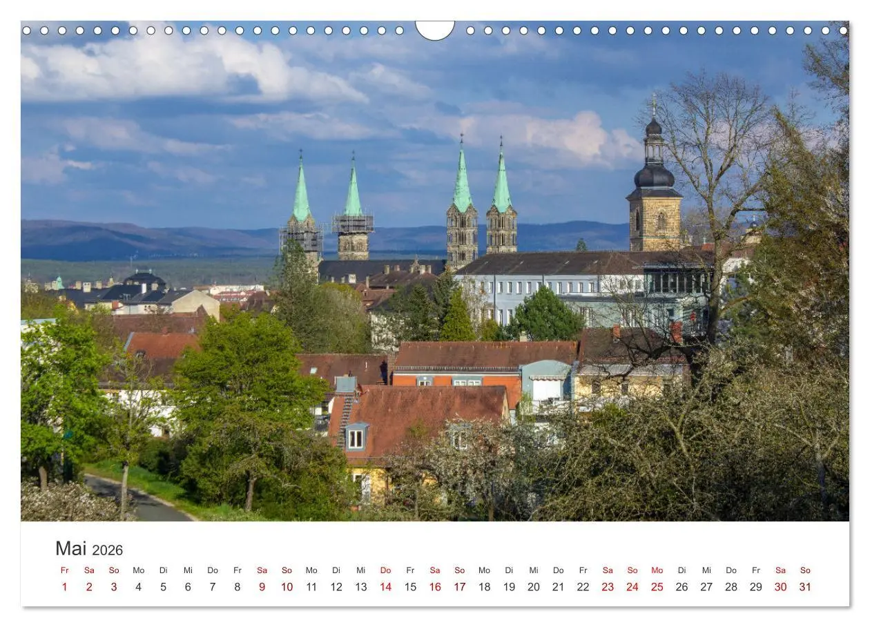 Bild: 9783457423325 | Liebe zu Bamberg (Wandkalender 2026 DIN A3 quer), CALVENDO...
