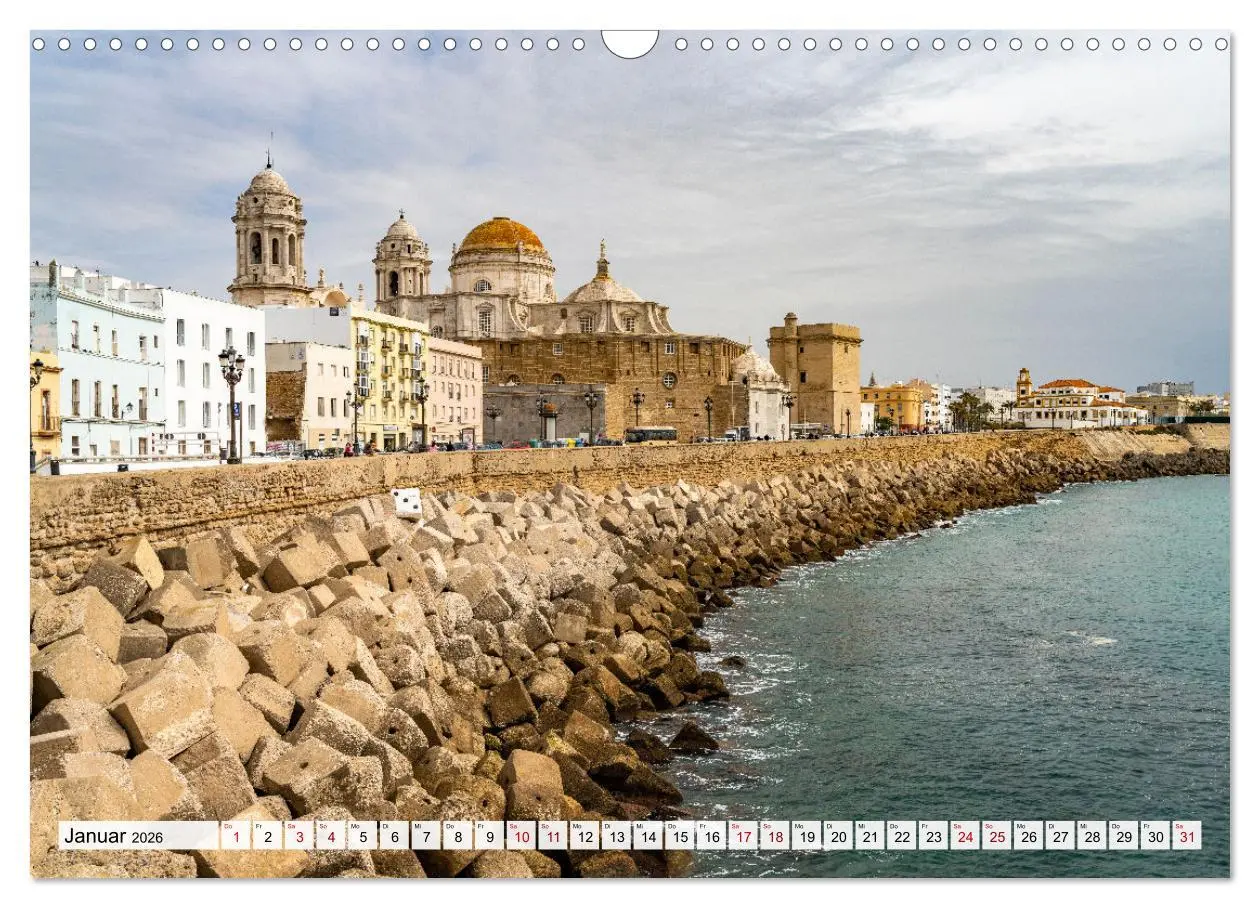 Bild: 9783457593325 | Spanien - Costa de la Luz (Wandkalender 2026 DIN A3 quer), CALVENDO...