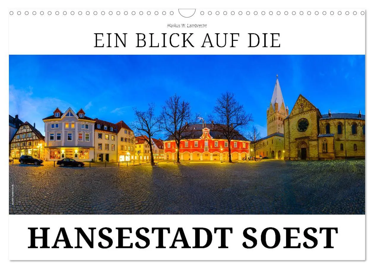 Cover: 9783457803325 | Ein Blick auf die Hansestadt Soest (Wandkalender 2026 DIN A3 quer),...
