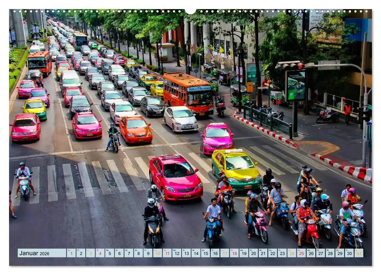 Bild: 9783457973325 | Bangkok - Königreich Thailand (Wandkalender 2026 DIN A2 quer),...