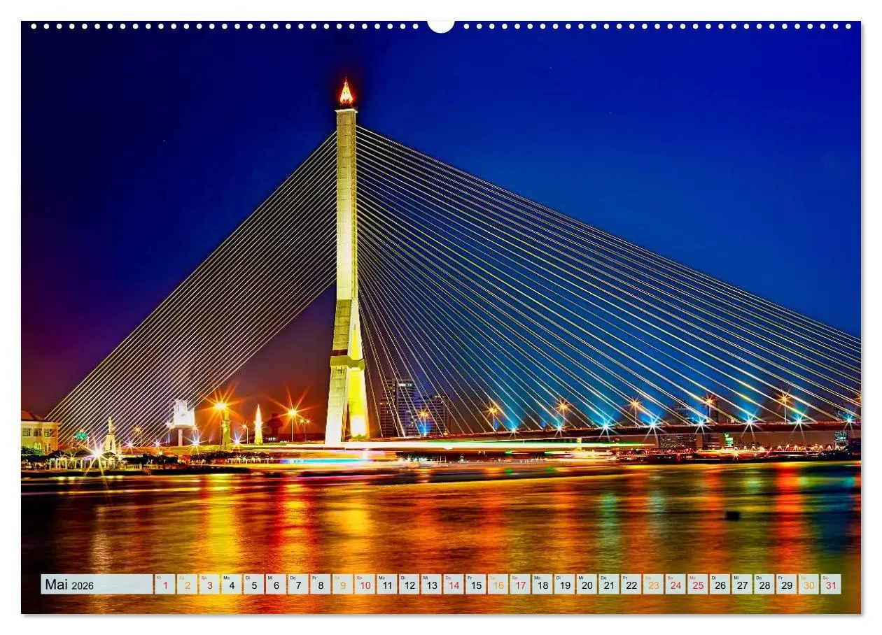 Bild: 9783457973325 | Bangkok - Königreich Thailand (Wandkalender 2026 DIN A2 quer),...