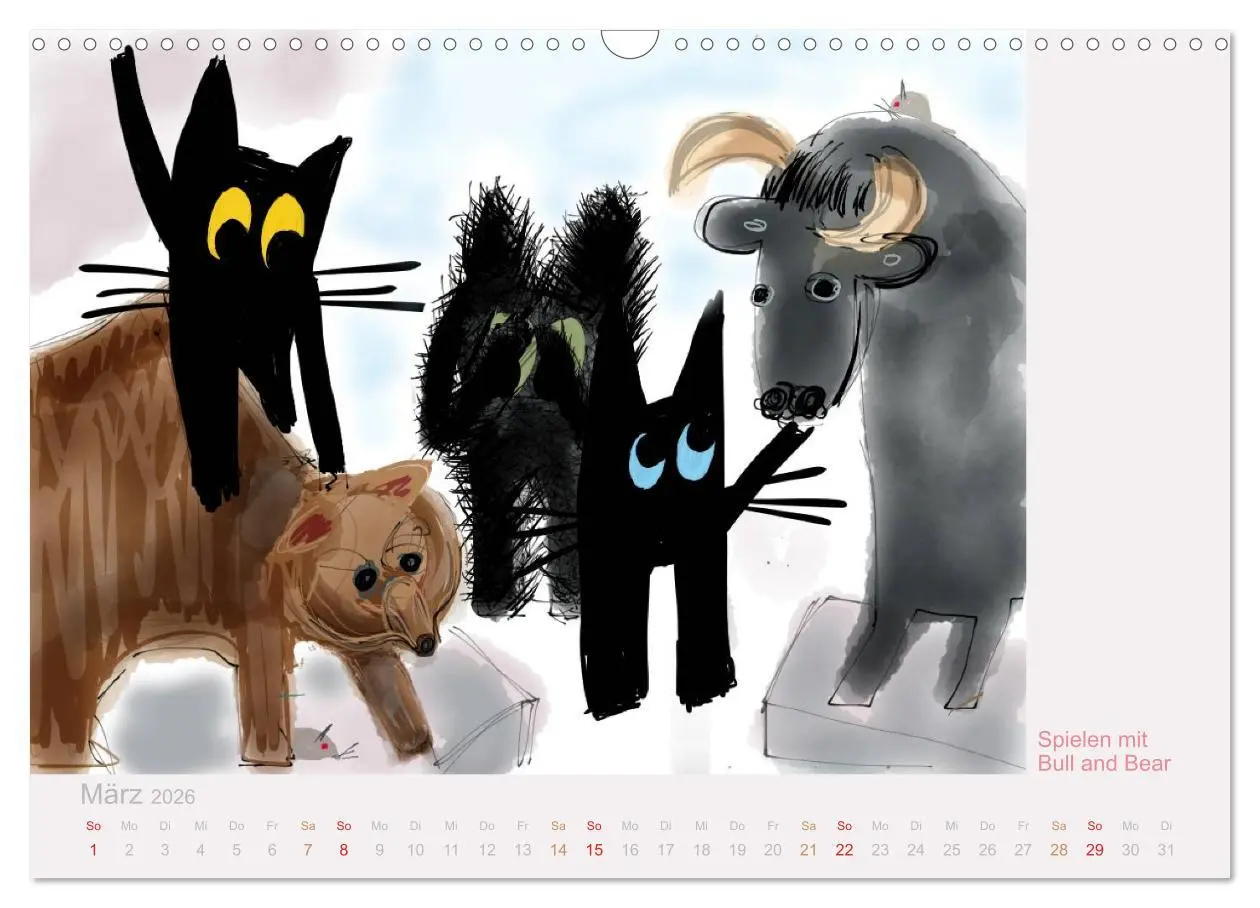 Bild: 9783516063325 | Frau Kami Katze entdeckt Frankfurt am Main (Wandkalender 2026 DIN...