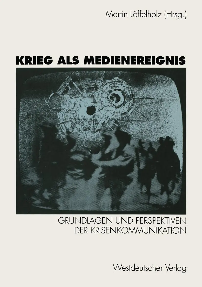 Cover: 9783531123325 | Krieg als Medienereignis | Martin Löffelholz | Taschenbuch | 276 S.
