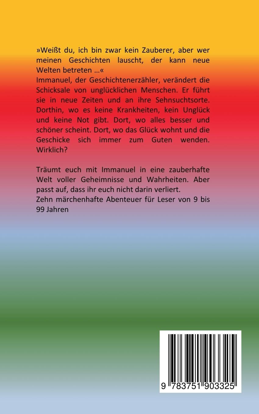 Rückseite: 9783751903325 | Immanuels Geschichten | Reisen in die Hoffnung | Greschke-Begemann