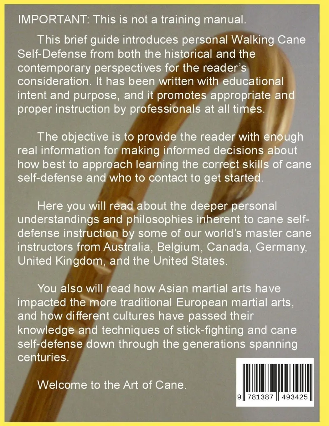 Rückseite: 9781387493425 | Walking Cane Self-Defense In The 21st Century | William Casey | Buch