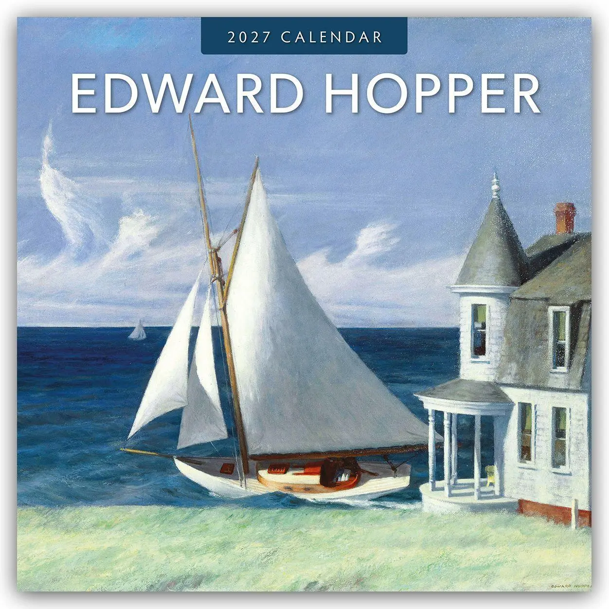 Cover: 9781837013425 | Edward Hopper 2027 - 16-Monatskalender | Robin Red | Kalender | 28 S.