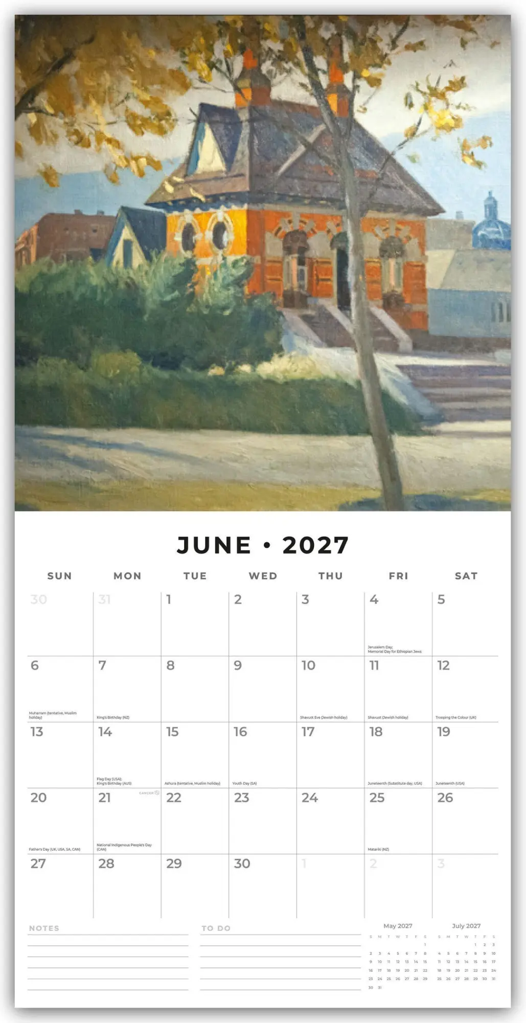 Bild: 9781837013425 | Edward Hopper 2027 - 16-Monatskalender | Robin Red | Kalender | 28 S.