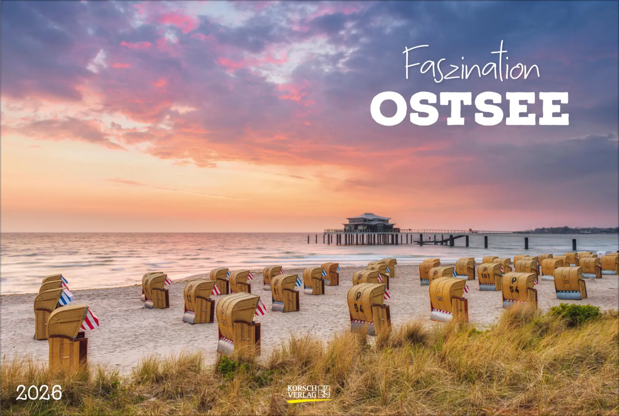 Cover: 9783731883425 | Faszination Ostsee 2026 | Verlag Korsch | Kalender | 14 S. | Deutsch