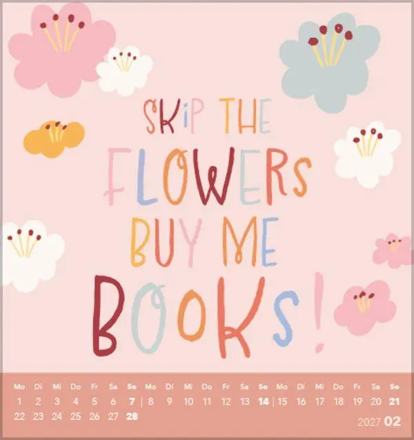 Bild: 9783819303425 | Buchliebe 2027 | Verlag Korsch | Kalender | 13 S. | Deutsch | 2027