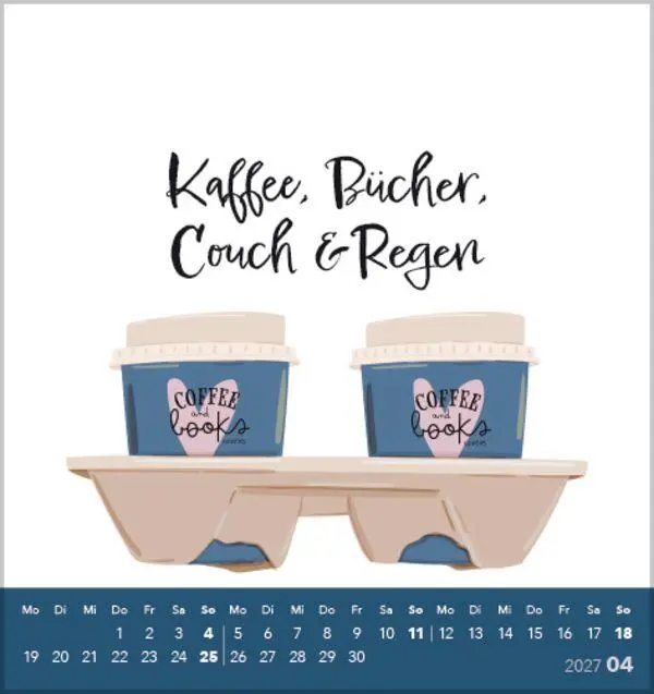 Bild: 9783819303425 | Buchliebe 2027 | Verlag Korsch | Kalender | 13 S. | Deutsch | 2027