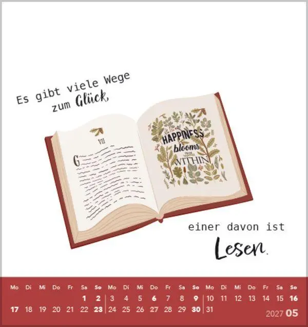 Bild: 9783819303425 | Buchliebe 2027 | Verlag Korsch | Kalender | 13 S. | Deutsch | 2027