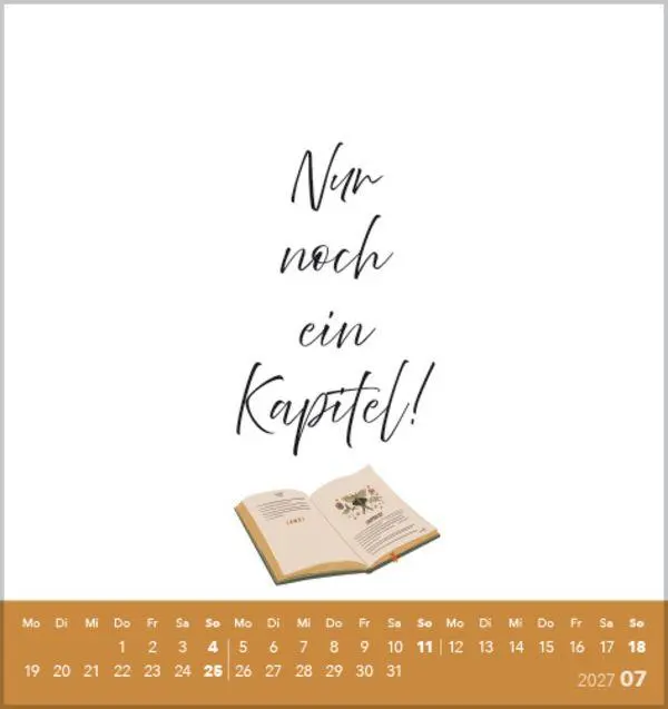 Bild: 9783819303425 | Buchliebe 2027 | Verlag Korsch | Kalender | 13 S. | Deutsch | 2027