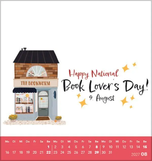 Bild: 9783819303425 | Buchliebe 2027 | Verlag Korsch | Kalender | 13 S. | Deutsch | 2027