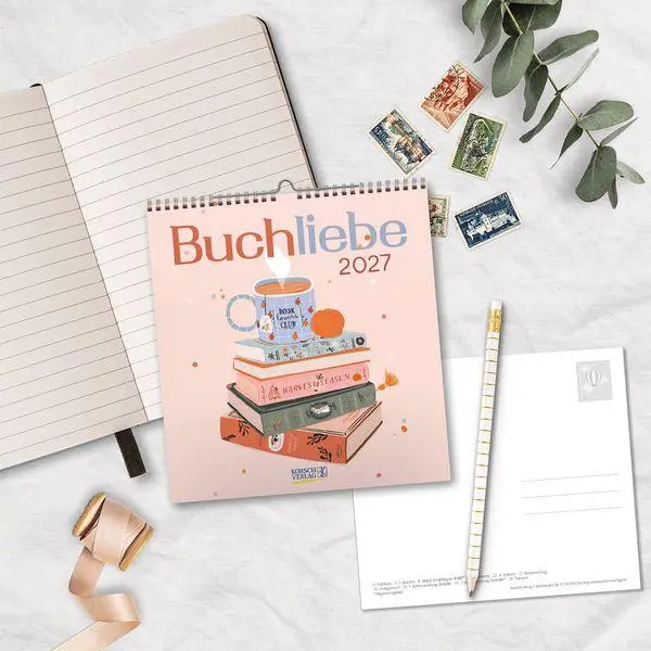 Bild: 9783819303425 | Buchliebe 2027 | Verlag Korsch | Kalender | 13 S. | Deutsch | 2027
