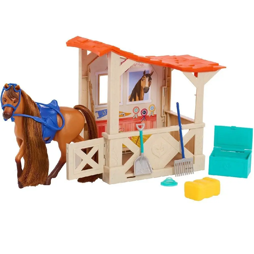 Bild: 886144393525 | Spirit Horse &amp; Stable Accessory Set | In Kartonage | JPL39352 | 2024
