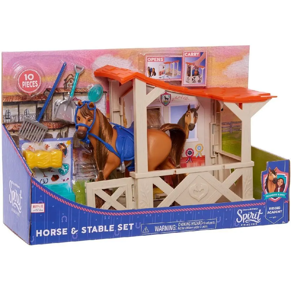 Bild: 886144393525 | Spirit Horse &amp; Stable Accessory Set | In Kartonage | JPL39352 | 2024