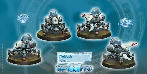 Cover: 2802560003525 | Mulebot | 280256-0352 | deutsch | Corvus Belli Infinity